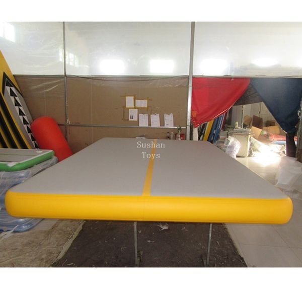 

4*1*0.2m inflatable gymnastics airtrack tumbling mat air track floor mats with a air pump