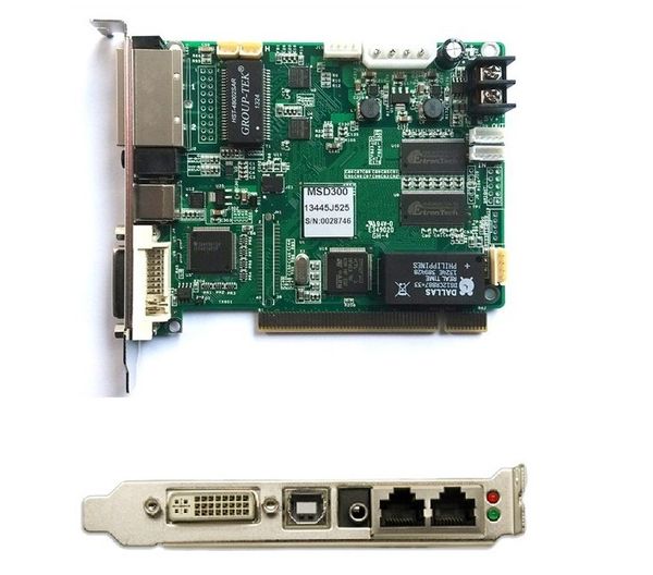 

2018 msd300 full color led screen controller synchronous sending card support /nova sending card