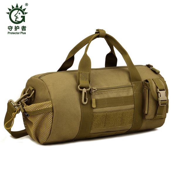 

travel shoulder messenger fitness sport men 1000d nylon bucket cylinder outdoor bag wholesales bag lightweight durable