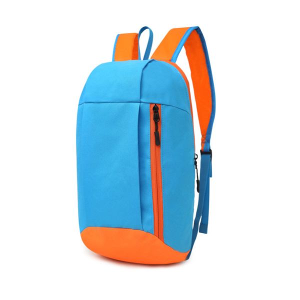 

travel large capacity sport backpack zipper adjustable belt travel waterproof bag soft