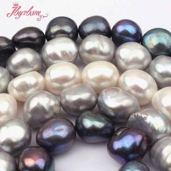 

11-12mm natural potato freshwater pearl gem stone beads strand 14.5"for diy necklace bracelets jewelry making,ing