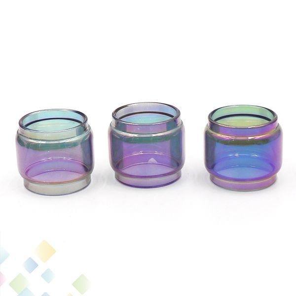 

Bulb Glass Tube Fat Boy TFV12 Prince Cobra Edition Tank Extended Pyrex Glass Tubes 8 Colors Replacement Sleeve DHL Free