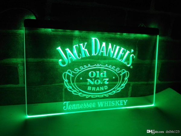 

LE048g-Jack Daniels виски дисплей светодиодный неоновый свет знак