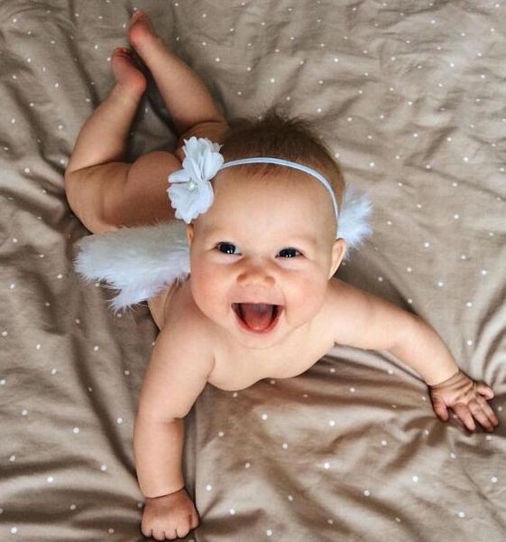 

newborn pgraphy props costume cute angel wings+headband p props infant baby girls boys outfits accessories, Slivery;white