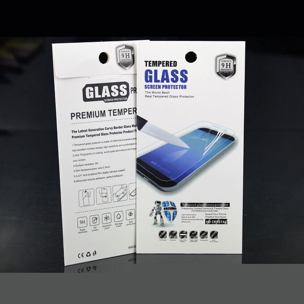 

color packing gift retail box for cell phone screen protectors tempered glass film iphone samsung ing
