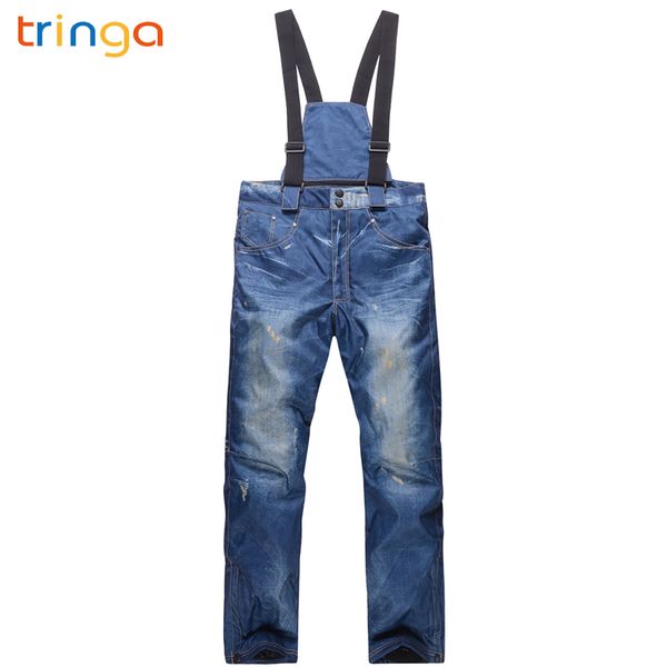 

tringa winter profession snowboard pants outdoor men cowboy ski pants waterproof windproof trousers breathable warm ski clothes