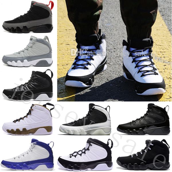 

2018 new 9 mens basketball shoes pinnacle pack baseball glove black brown 9s discount men basketball sneaker boots 40-47