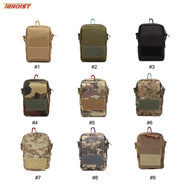 

oxford 600d waterproof outdoor camouflage multifunction hiking sport casual cycling tools rock climbing waist bag
