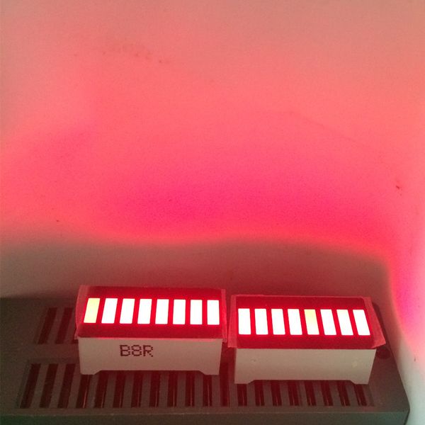 

5pcs led display 8 segment bar graph red numbers led signs display cube 8bars graphics board bar-graph 8segmentos module