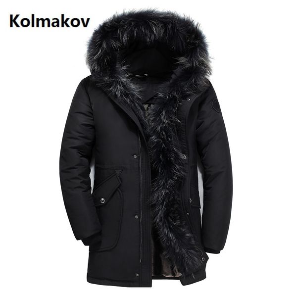 

2018 winter men and women classic down jacket men's fashion 90% white duck down jackets casual thickening parkas size s to 5xl, Black