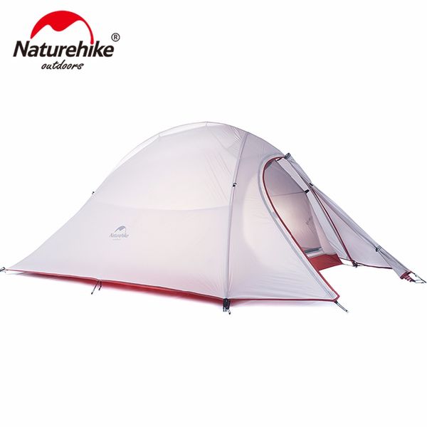 

wholesale- naturehike cloudup 2 person ultralight 20d/210t hiking cycling travel with mat mountaineering beach fishing outdoor camping tent