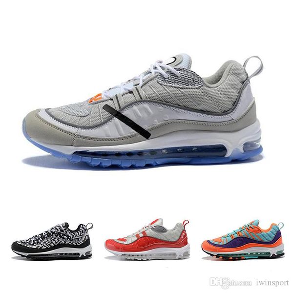 Compre 2018 Nike Air Max Recién Llegado De Moda 98 Gundam Deportes Zapatillas Para Hombres De Alta Calidad 98s Blanco Azul Rojo Negro Zapatillas De Compre 2018 Nike Air Max Recién Llegado De Moda 98 Gundam Deportes Zapatillas Para Hombres De Alta Calidad 98s Blanco Azul Rojo Negro Zapatillas De