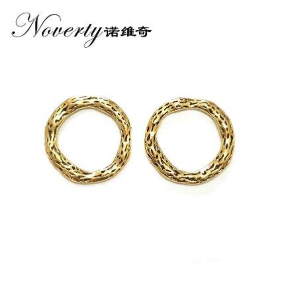 

10 pieces 22mm zinc alloy gold round groove loop jump rings for diy beads bracelet necklace jewelry findings accessroies pj458, Silver