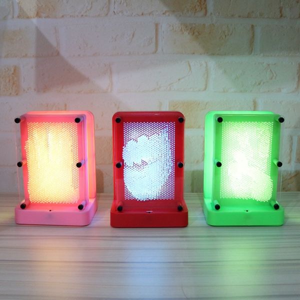 

new luminous hand model creative needle painting clone 3d fingerprint plastic boutique gifts decorative crafts ornaments gifts