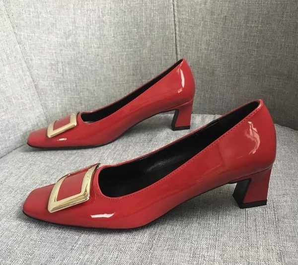 

Европейский и американский стиль квадратная голова квадратная пряжка женская об