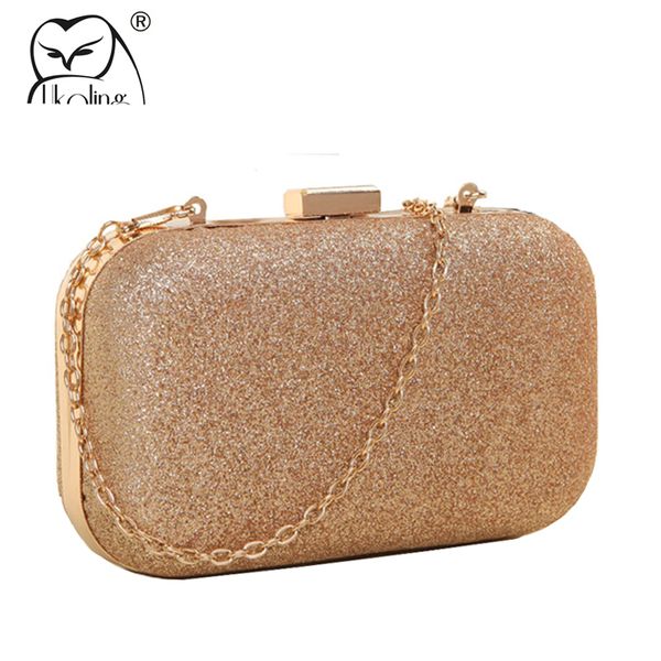 Women Cute Clear Acrylic Box Clutch Crossbody Purse Evening Bag Q1A8