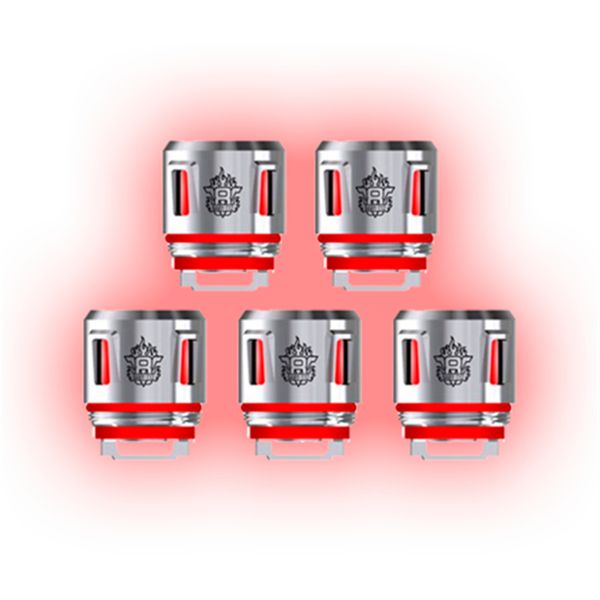 

100 tfv12 baby prince tank atomizer new bea t coil v8 baby q4 trip me h t12 light coil head core dhl free