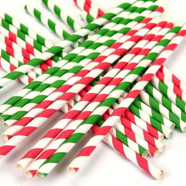 

200 piece / lot drinking paper straws for kids birthday party wedding christmas decoration chevron drinking paper straws eco-friendly