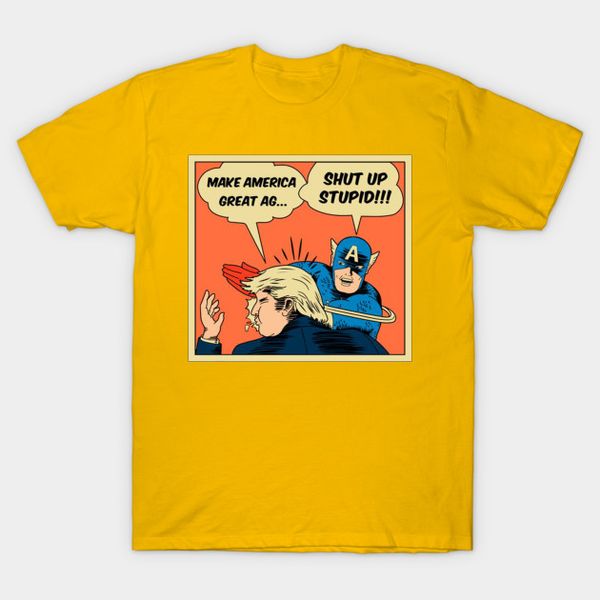 

Дональд Трамп X Капитан Америка футболка