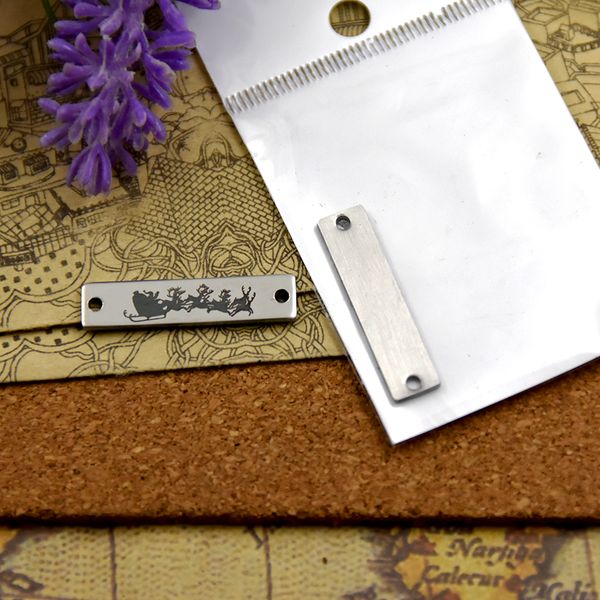 

40pcs--"santa"stainless steel charms more style for choosing diy charms pendants for necklace, Bronze;silver