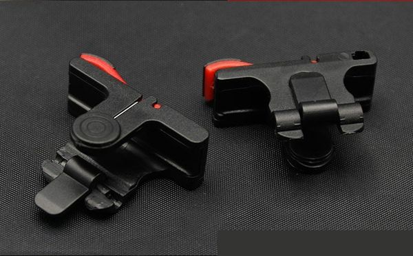 D9 Gaming Trigger Fire Button Chape Key Smart Phone Mobile Games L1R1 Shooter Controller для Pubg Game 200PAIR / LOT