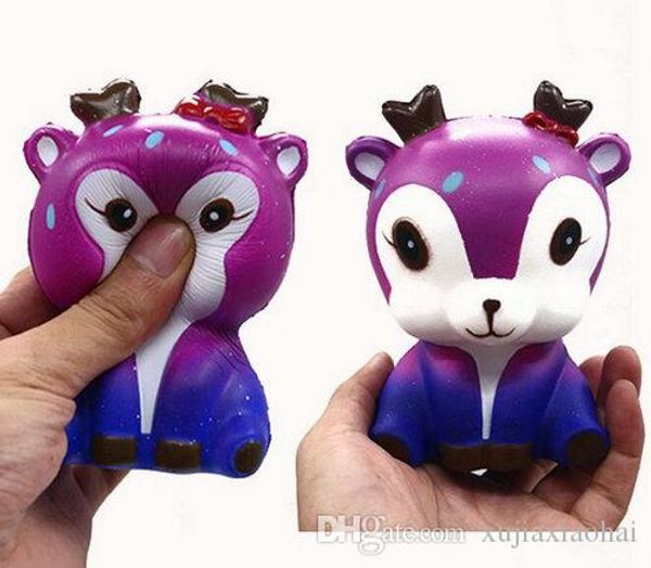 

14 см болотистый игрушки олени каваи животных медленный рост джамбо squeeze прелести снятие стресса дети подарок мультфильм игрушки декомпре