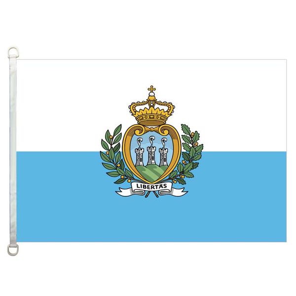 

san marino flag,90*150cm ,100% polyester, banner,digital printing