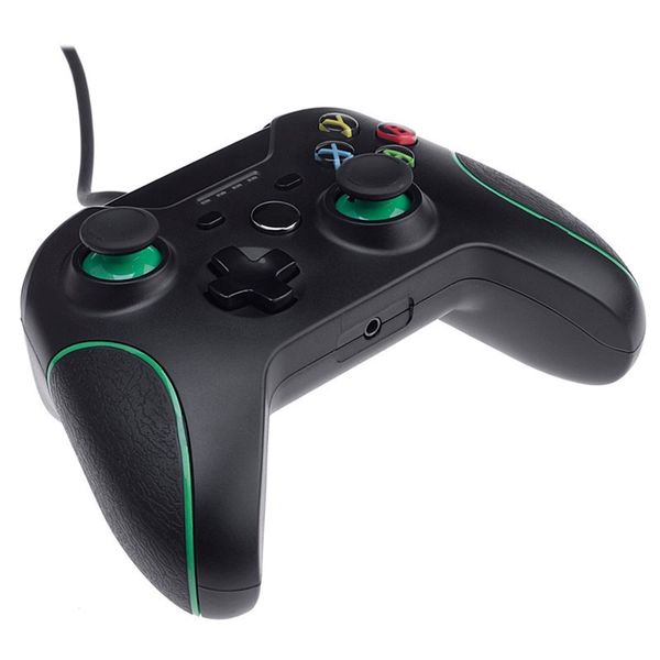 Mais novo controlador usb com fio controle para microsoft xbox one controller gamepad para xbox one slim pc do windows mando para xbox one joystick