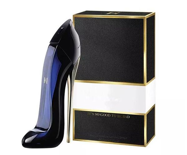 

New luxury high heel hape 80ml good mell godde perfume floral fragrance long la ting 3 color hipping