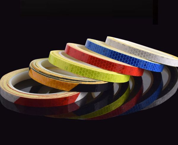 

reflective stickers bike sticker motorcycle bicycle reflector bike cycling security wheel rim decal tape safer bisiklet ing