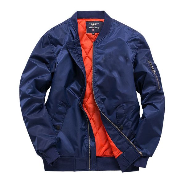 

2017 new autumn fashion mens thicken bomber jacket us size xs-xxl s914, Black;brown