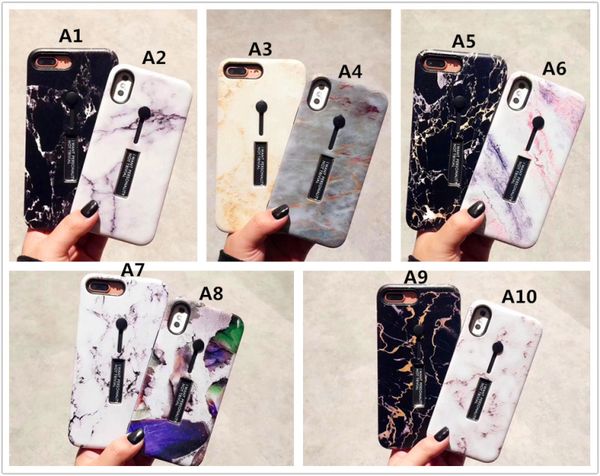 

2018 new arrival shockrpoof imd cases kickstand cover phone shell marble stand holder case for iphone x 10 6 6s 7 8 plus