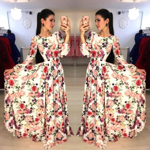 

2019 ummer new long leeved big wing maxi floor length dre 743209