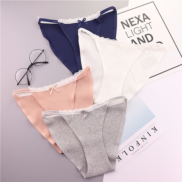 

Japan Style Sweet Bow Seamless Briefs Soft Cute Women Underwear Cotton Panties Sexy Lingerie Ladies Lingerie Underpant