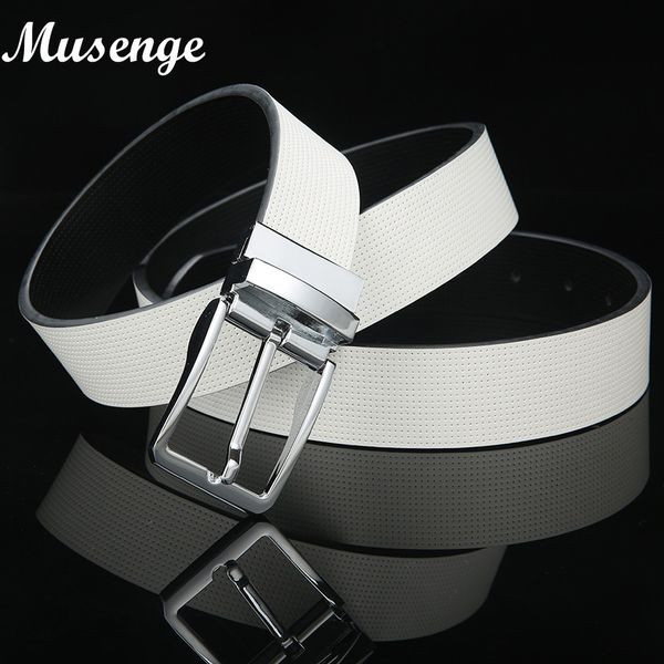 

musenge leather belt men men's belts luxury pin mens brand jeans cinturon heren riem kemer erkek designer belts high quality, Black;brown