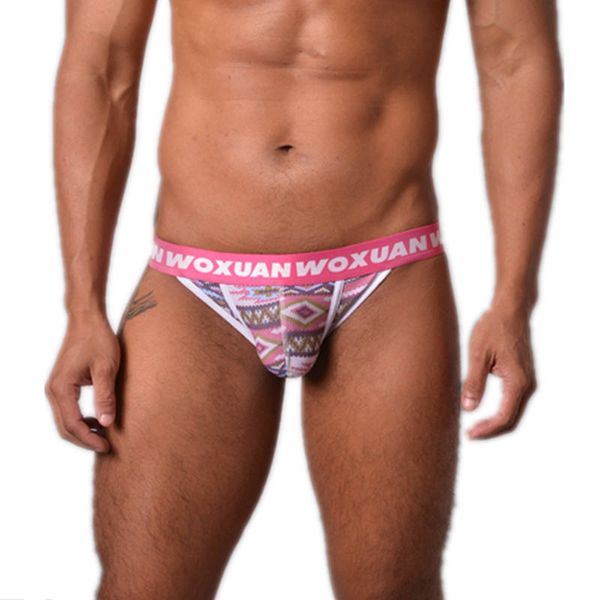 

men's briefs bohemian underwear bulge pouch jockstrap male underwear underpants boho low waist fetish gays panties hot, Black;white