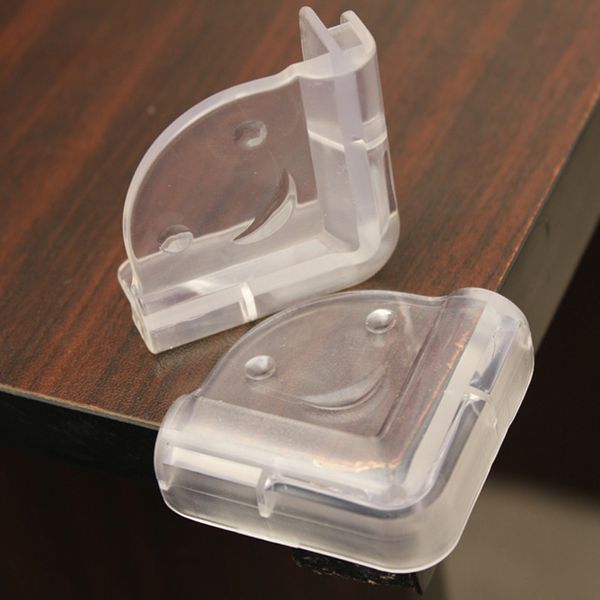 

4pcs children safety corner table protectors guards cushions transparent anti-collision table edge corner protector edge