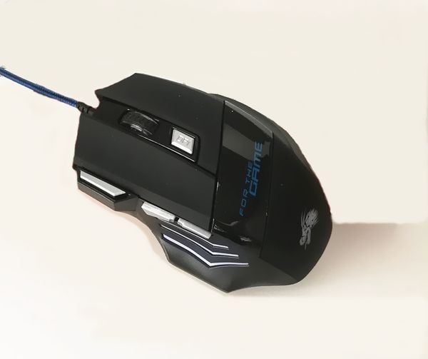

Профессиональный 5500 DPI игровая мышь 7 кнопок LED оптический USB проводная мышь для Pro