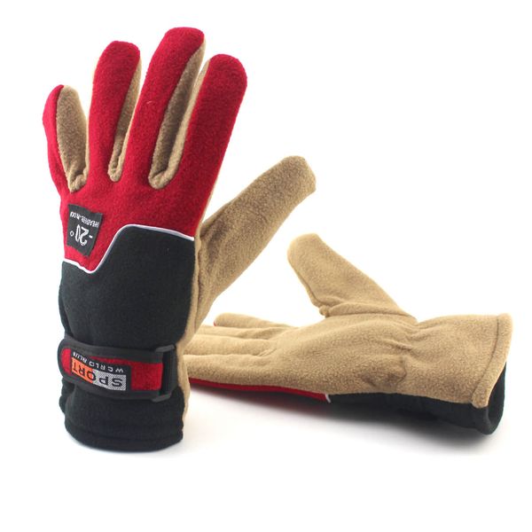 

riding windproof gloves winter outdoor cycling fitness fleece warm thermal bike sports full finger men women gloves ing, Blue;gray