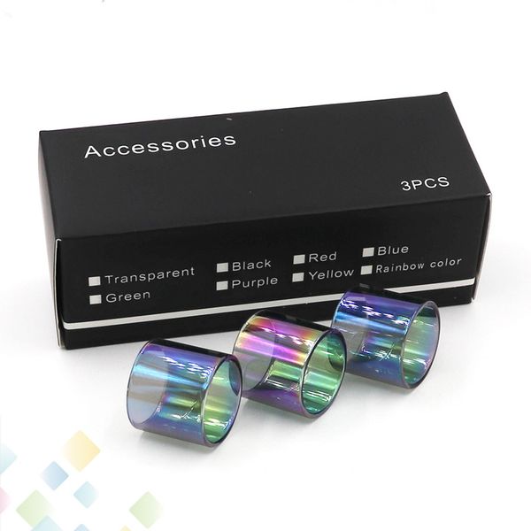 

Pyrex Glass Tube Straight Replacement for Vape Pen 22 TFV8 baby TFV12 Prince Spirals tank With Retail Packaging Ecig DHL Free