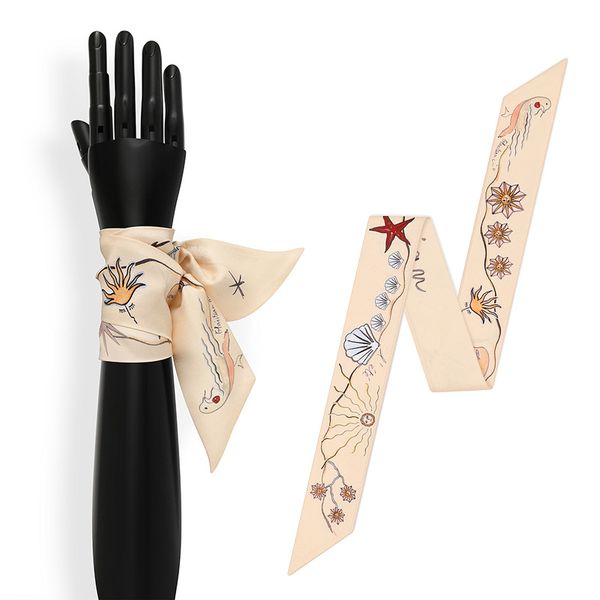

women headband skinny scarf fashion seasons stylish choker chic belt ribbons head wear bag decoration new [1296