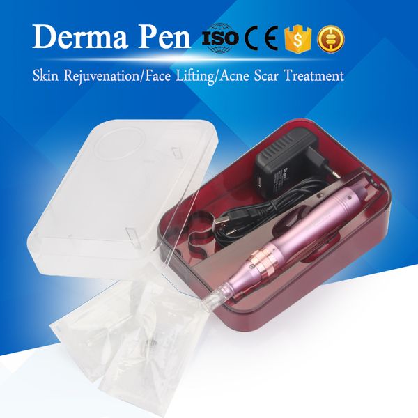 

электрическая система derma stamp auto microneedle 0.25mm-3.0mm регулируемый микро игольчатый ролик derma dr.pen машина для омоложения кожи
