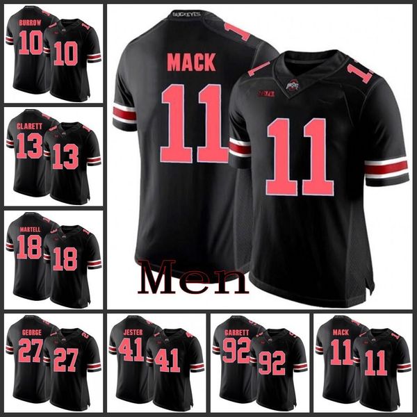 

Custom Ohio State Buckeyes Football Jersey Master Teague Shaun Wade Mike Weber Marcus Williamson Tate Martell Chase Young Ohio State Jersey