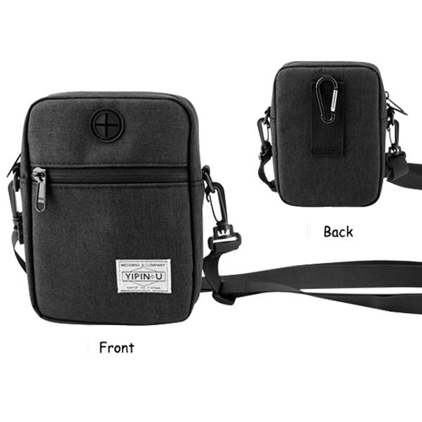 

new arrival waterproof city bags for mobile phone wallet passport holder pouch case crossbody bag utility underarm sling bag
