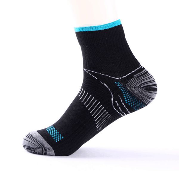 

100pair foot compression socks for plantar fasciitis heel spurs arch pain comfortable socks venous new sock, Black