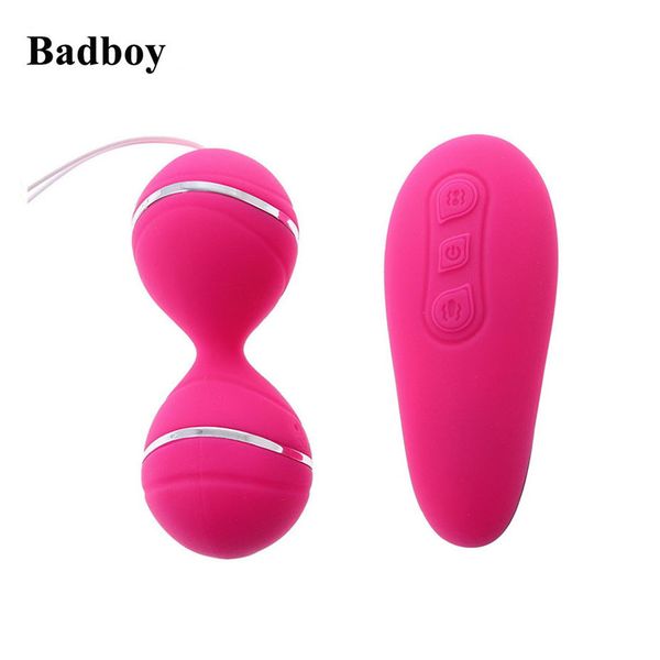 100 % wasserdichter weiblicher Ben-Wa-Ball, wiederaufladbare Sprungeier, Kegel-Vaginal-Tight-Vibrator-Vibrationsei für Frauen S19706