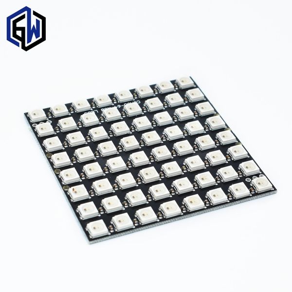 

10pcs ws2812 led rgb 8x8 64 led matrix