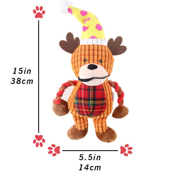 Acheter Peluche Pas Cher Cerf Jouets Pet Bit Résistant Chiot Grandes Dents Molaires Nounours Exprimé Pour Gros Chien De 975 Du Longnew Dhgatecom