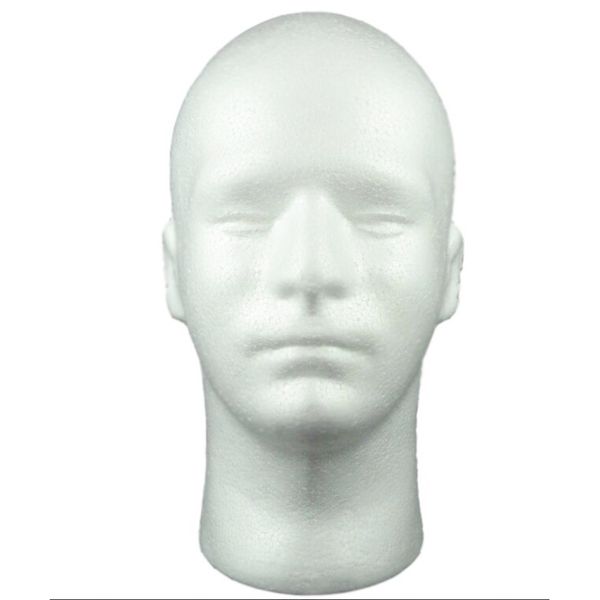 

ng male mannequin head hat display wig training head model model men's