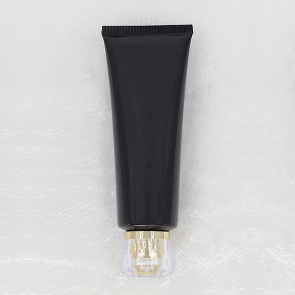 

100gx30pc черный пустой мягкая трубка для косметической упаковки golde лосьон крем пластиковая бутылка уход за кожей крем сожмите контейнеры трубки